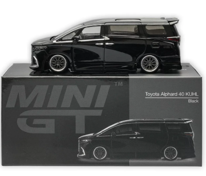 Mini GT 1/64 Toyota Alphard 40 KUHL black