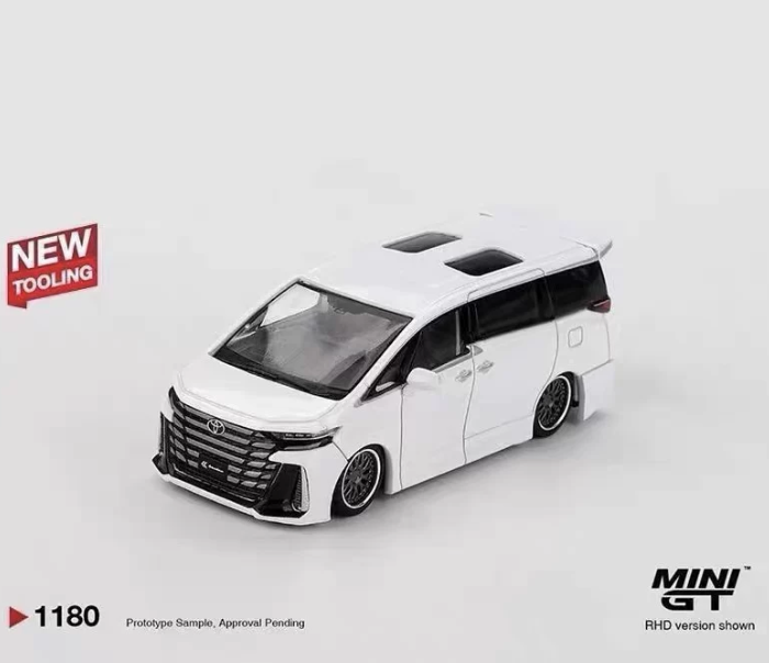 Mini GT 1/64 Toyota Alphard 40 KUHL (White)