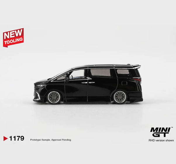 Mini GT 1/64 Toyota Alphard 40 KUHL black