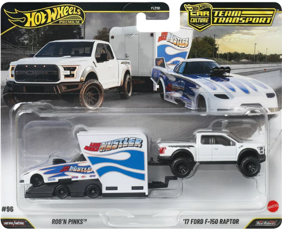 HotWheels FLF56 F150 & ROBN PINK