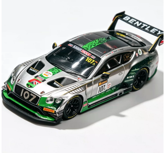 Tarmac Works 1/64 Bentley Continental GT3 Bathurst 12 Hour 2019 #107