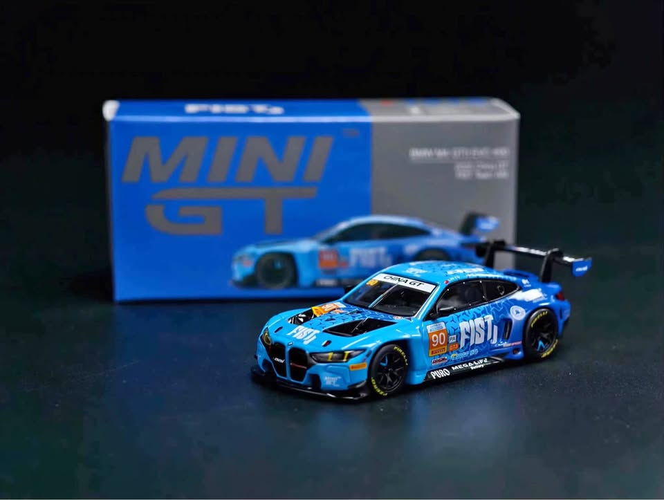 Mini GT 1:64 BMW M4 GT3 EVO #90 FIST Team AAI — 2025 China GT
