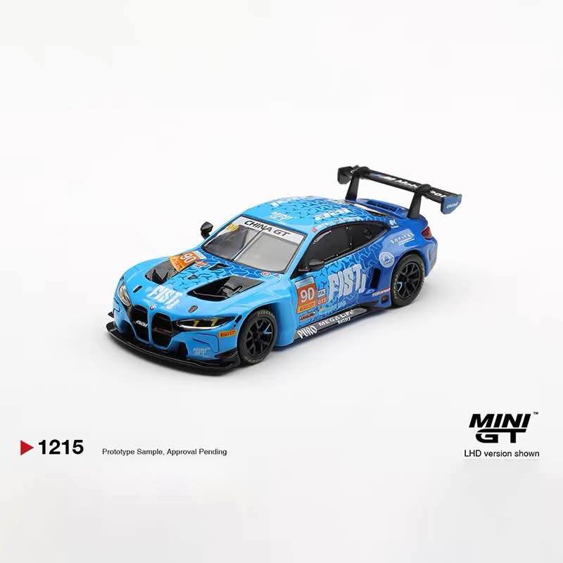 Mini GT 1:64 BMW M4 GT3 EVO #90 FIST Team AAI — 2025 China GT