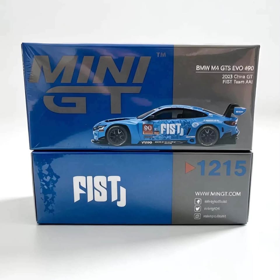 Mini GT 1:64 BMW M4 GT3 EVO #90 FIST Team AAI — 2025 China GT