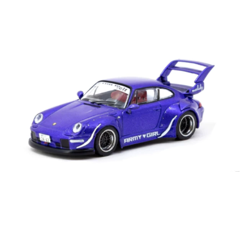 Tarmac Works 1/64 Porsche RWB 993 ARMY GIRL